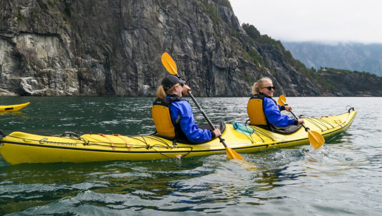 | Lysefjorden | Kajakk i Lysefjord