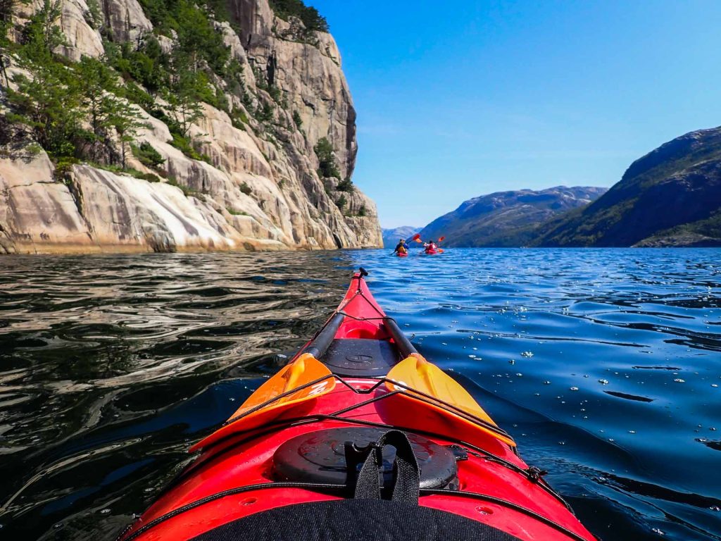 Kayak Trip Norway | Kajakk i Norge | Kayaking Norway | Lysefjorden | Kajakk i Lysefjord